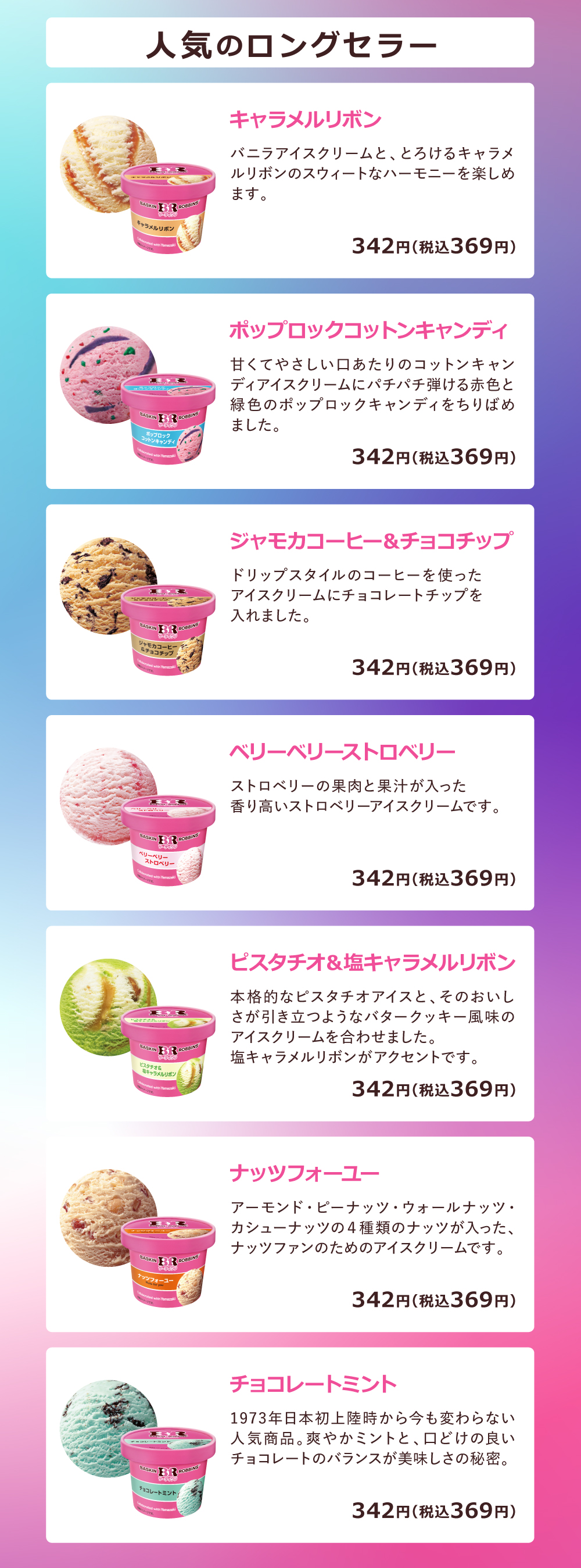 サーティワンアイスクリーム好評発売中 | おすすめ・キャンペーン情報